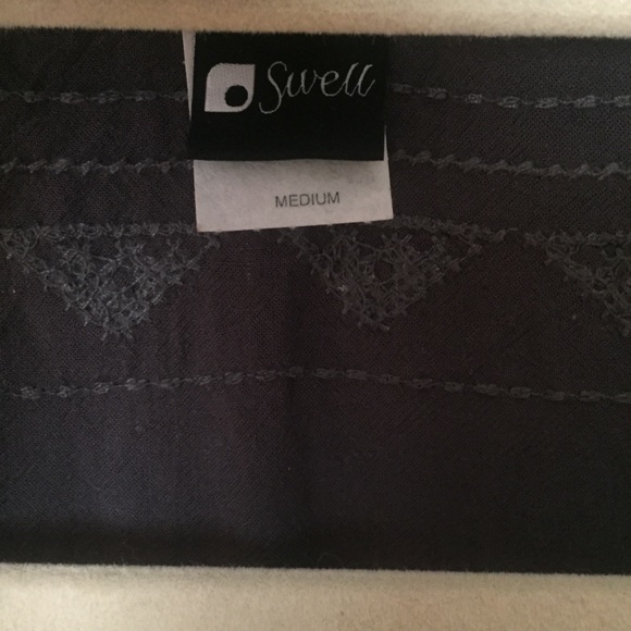 Swell Wrap Dress with Fringe, size M - Picture 2 of 4